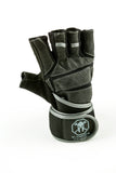 Heavy-Duty Leather Weight-Lifting Gloves- Strongest Ever!