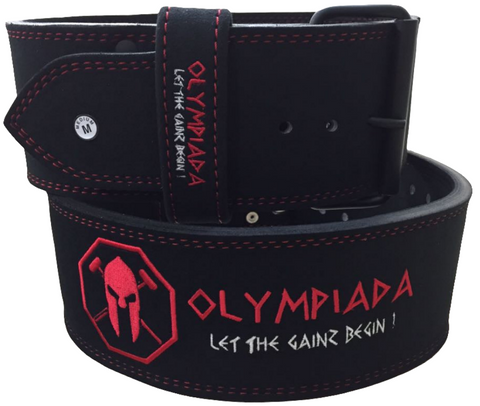 10mm Belt - Leather Heavy-Duty Double Prong - Unbreakable