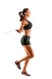 Speed Whip Jump Rope w/ Cable Bearing
