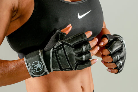 Heavy-Duty Leather Weight-Lifting Gloves- Strongest in the game! –  Olympiada Gear