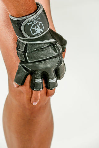 Heavy-Duty Leather Weight-Lifting Gloves- Strongest in the game! –  Olympiada Gear